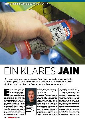 Wer braucht Bleiersatz?
