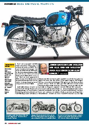 Design: BMW R75/5 vs. Triumph X-75