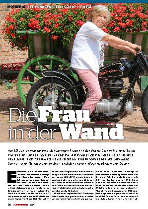 Steilwandfahrerin Conny Meiners