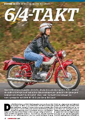 DKW RT 175 S vs. Gilera 150 Sport