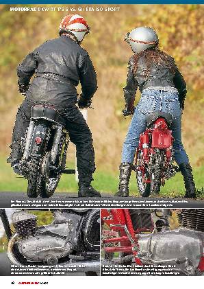 DKW RT 175 S vs. Gilera 150 Sport