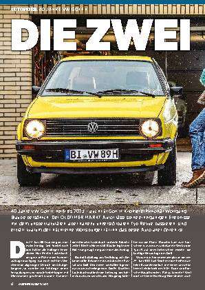 40 Jahre VW Golf II