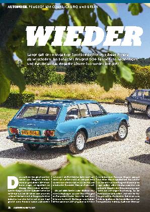 Peugeot 504 Coupé, Cabrio und Break