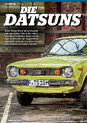 Datsun Cherry 100A Van
