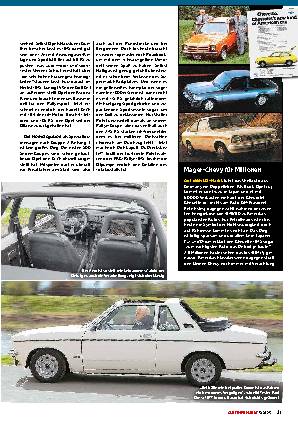 50 Jahre C-Kadett