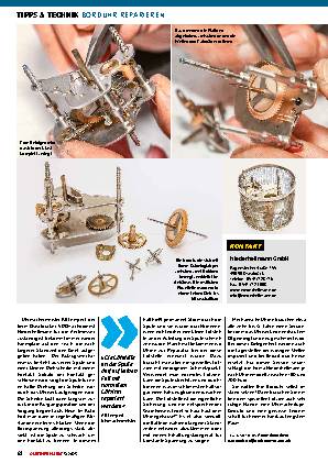 Borduhr reparieren