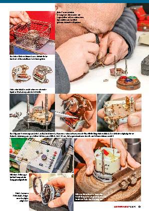 Borduhr reparieren