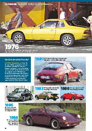 75 Jahre Porsche-Sportwagen