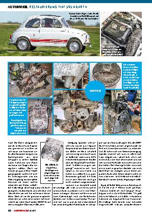 Restaurierung Fiat 595 Abarth