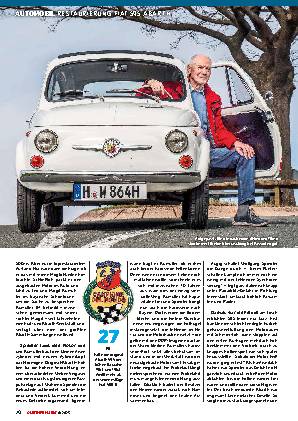 Restaurierung Fiat 595 Abarth