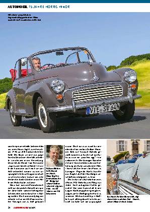 75 Jahre Morris Minor