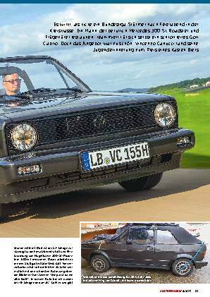 Golf Cabrio Restaurierung