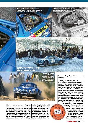 Alpine A110 und die Rallye-Weltmeisterschaft 1973