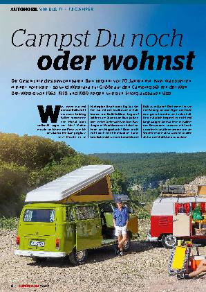 VW Bus T1 - T3 Camper