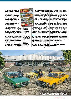 Opel Rekord D & Commodore B