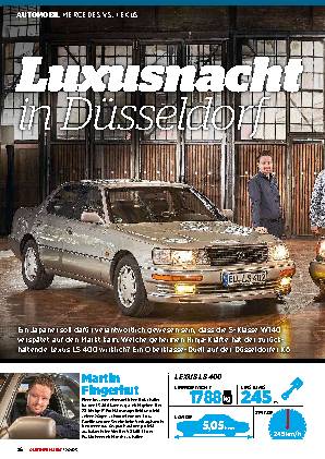 Mercedes vs. Lexus