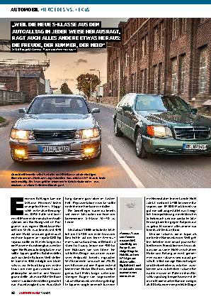 Mercedes vs. Lexus