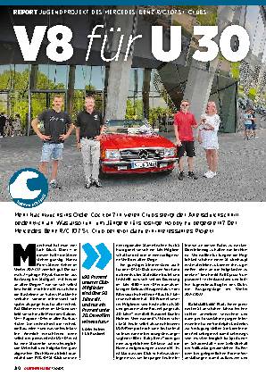 Jugendprojekt des Mercedes-Benz R/C 107 SL-Clubs