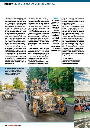 London to Brighton Veteran Car Run