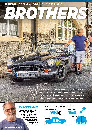 MGB GT V8 vs. Costello MG V8 Roadster