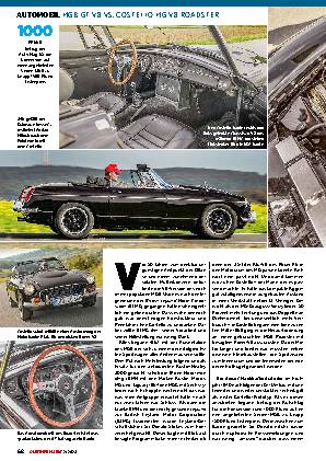 MGB GT V8 vs. Costello MG V8 Roadster