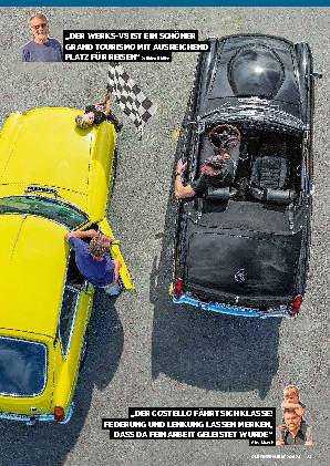 MGB GT V8 vs. Costello MG V8 Roadster