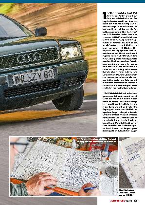 1,1 Millionen Kilometer im Audi 80 TDI
