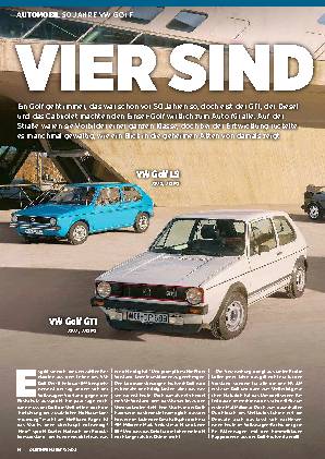 50 Jahre VW Golf