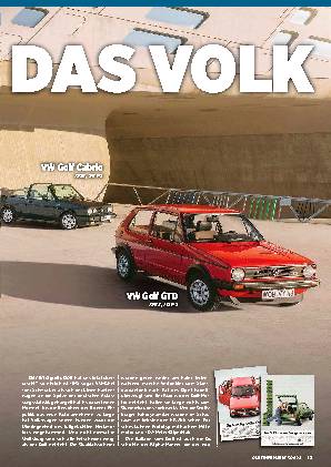 50 Jahre VW Golf