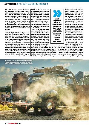 Opel Kapitän Holzvergaser