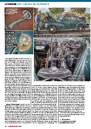 Opel Kapitän Holzvergaser