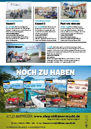 Die Szene-Tipps in Oldtimer Markt
