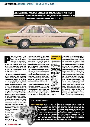 Mercedes W123 - Benziner vs. Diesel