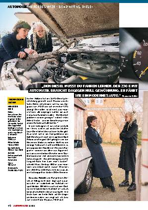Mercedes W123 - Benziner vs. Diesel