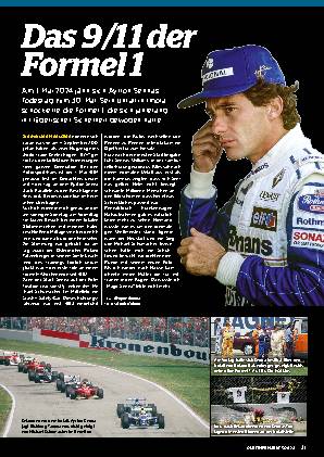 30. Todestag von Ayrton Sennas