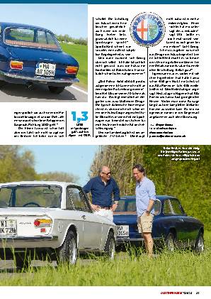Alfa Romeo GT 1300 gegen Lancia Fulvia Coupé 1,3S