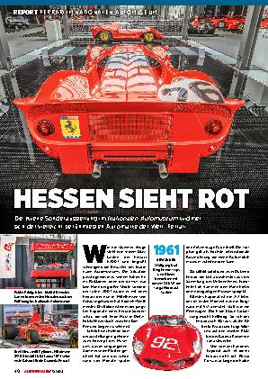 Ferrari im nationalen Automuseum