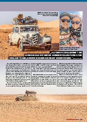 Marokko im Citroen 11 CV