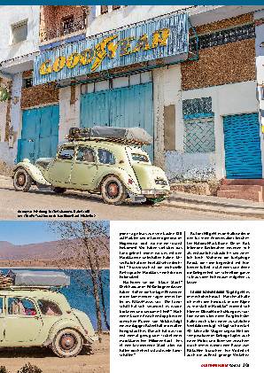 Marokko im Citroen 11 CV