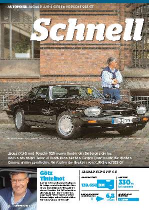 Jaguar XJR-S gegen Porsche 928 GT