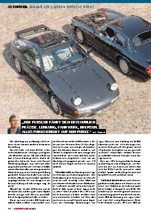 Jaguar XJR-S gegen Porsche 928 GT