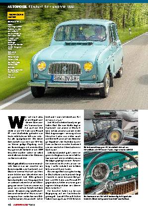 Renault R4 L und VW 1300