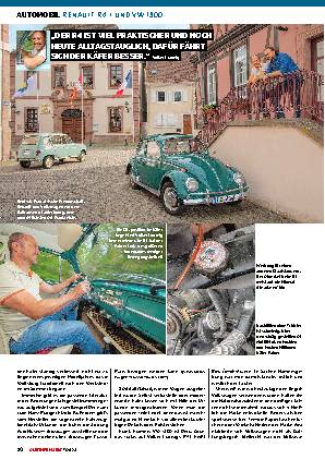 Renault R4 L und VW 1300