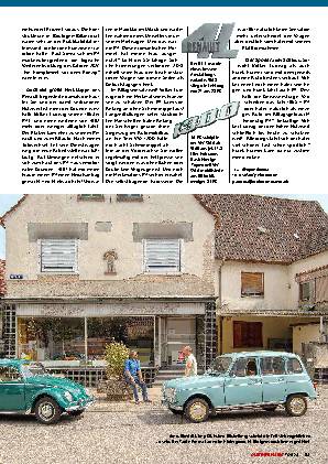 Renault R4 L und VW 1300