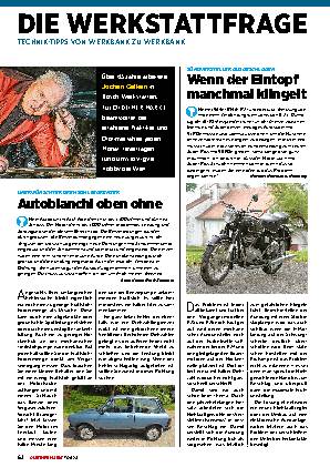 Die Werkstattfrage