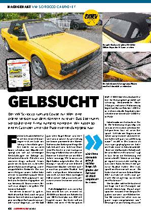 VW Scirocco Cabriolet