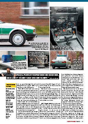 BMW 520I Funkstreifenwagen und Chevrolet Caprice 9C1