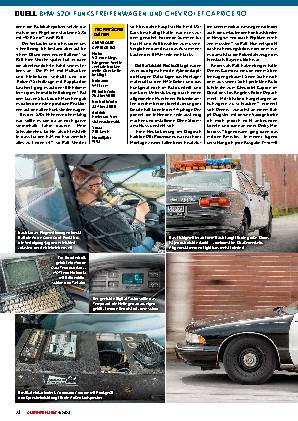 BMW 520I Funkstreifenwagen und Chevrolet Caprice 9C1