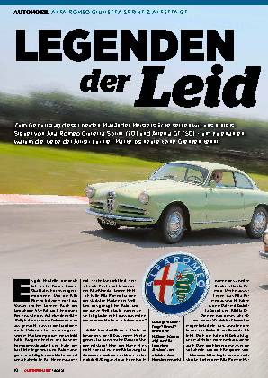 Alfa Romeo Guilietta Sprint & Alfetta GT 