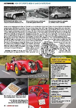 Healey Sportsmobile und Silverstone